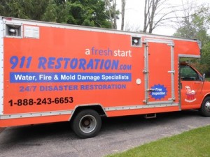 Service Truck | 911 Restoration Miami valley